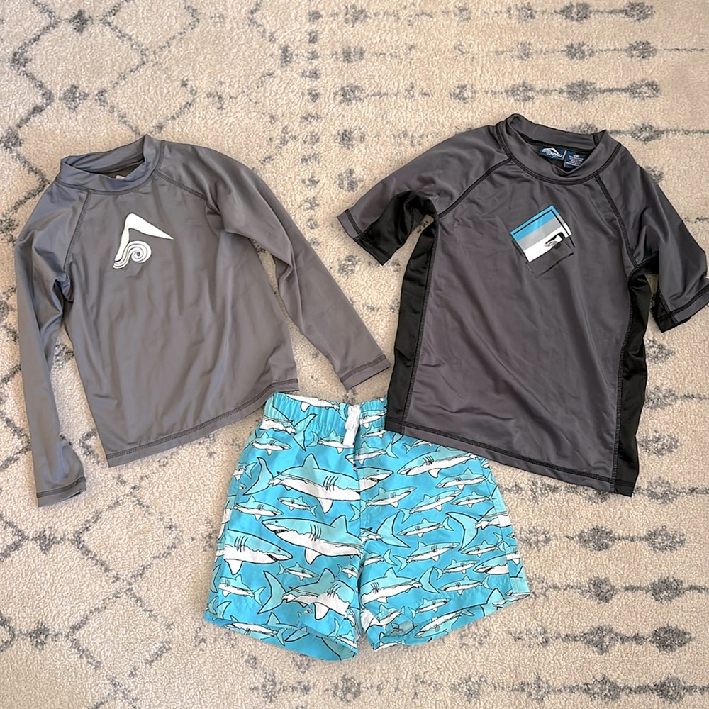 Boys Bathing Suit & Tops Bundle